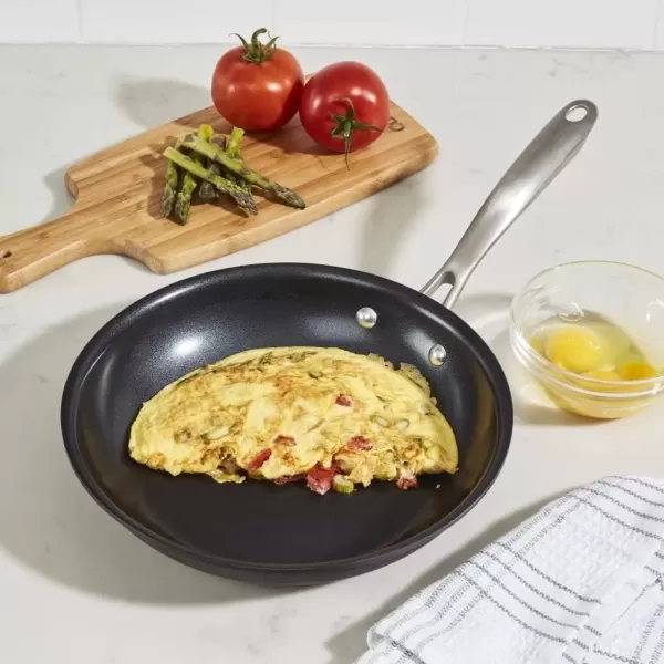 imageCuisinart GG3020 GreenGourmet HardAnodized Nonstick 11Inch Square Grill Pan10Inch