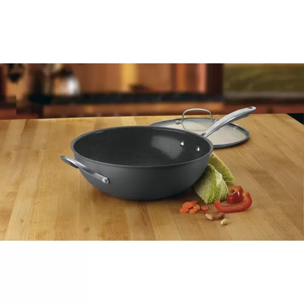 imageCuisinart GG3020 GreenGourmet HardAnodized Nonstick 11Inch Square Grill Pan12Inch