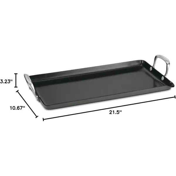 imageCuisinart GG3020 GreenGourmet HardAnodized Nonstick 11Inch Square Grill Pan215 x 107 x 32