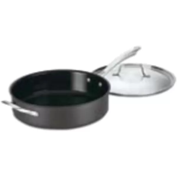 imageCuisinart GG3020 GreenGourmet HardAnodized Nonstick 11Inch Square Grill Pan55Quart