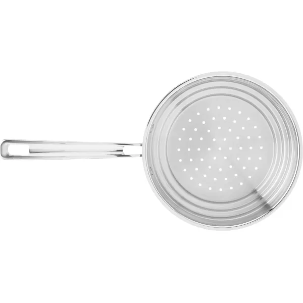 imageCuisinart MCP11620N MultiClad Pro Stainless Skillet 20cm Universal Steamer wCoverUniversal Steamer WCover