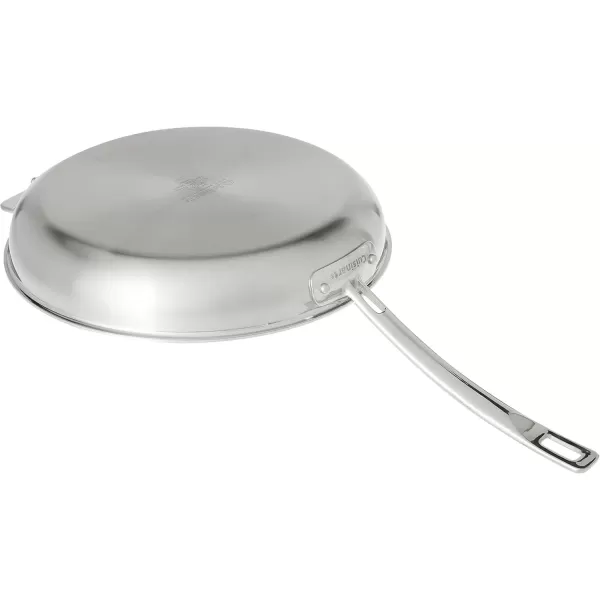 imageCuisinart MCP2224N MultiClad Pro Triple Ply 10Inch Open SkilletNonstick Skillet wHelper