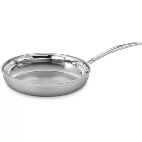 imageCuisinart MCP2224N MultiClad Pro Triple Ply 10Inch Open SkilletOpen Skillet