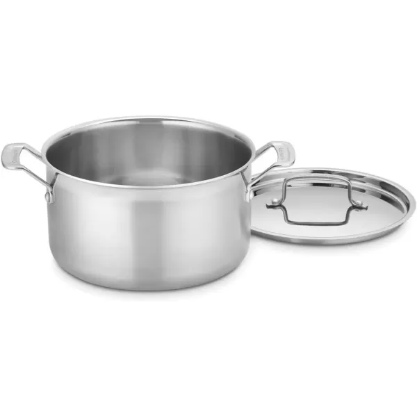 imageCuisinart MCP4424N MultiClad Pro 6Quart Skillet Saucepot wCoverSaucepot wCover