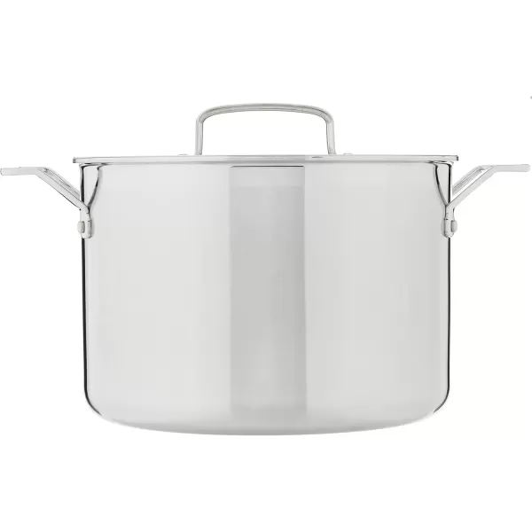 imageCuisinart MCP6624N MultiClad Pro Triple Ply 8Quart Skillet Stockpot wCoverStockpot wCover
