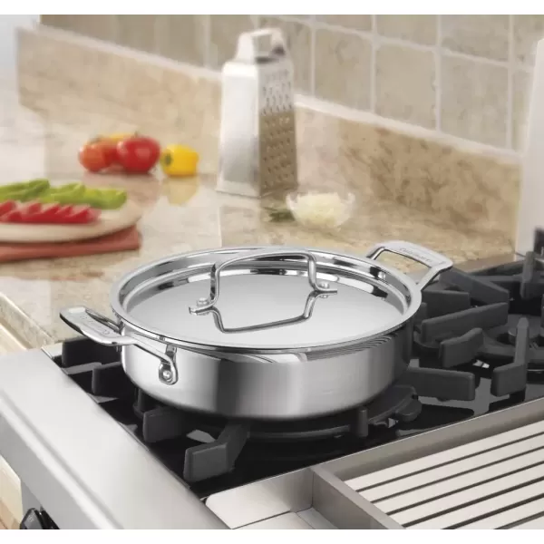 imageCuisinart MultiClad Pro Stainless 3Quart Casserole with CoverCasserole wCover