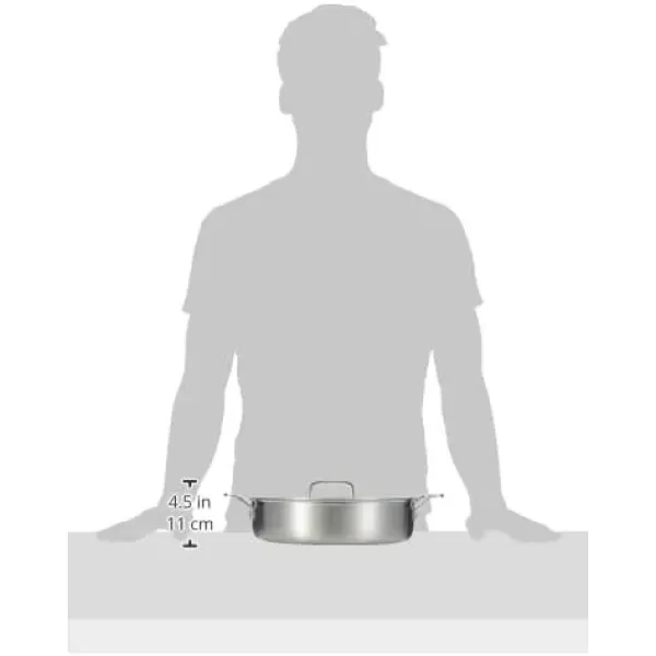 imageCuisinart MultiClad Pro Stainless 3Quart Casserole with CoverCasserole wCover