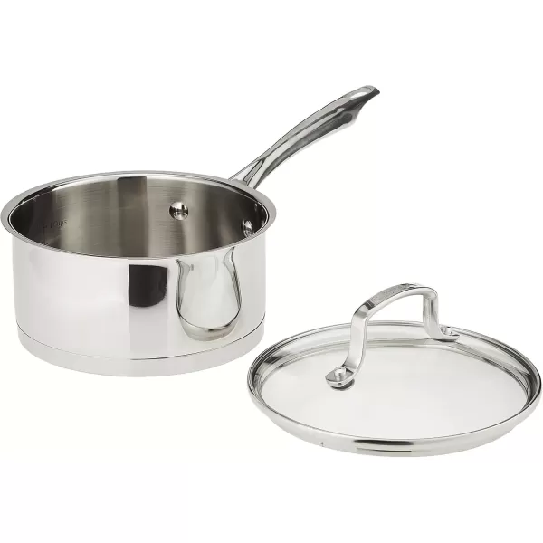 imageCuisinart Professional Stainless Saucepan with Cover 15Quart Stainless Steel891916