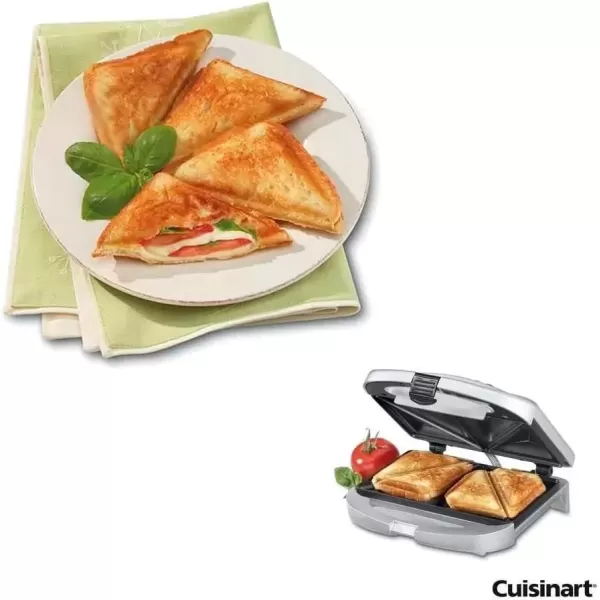 imageCuisinart WMSW2N1 Sandwich Grill SilverSandwich