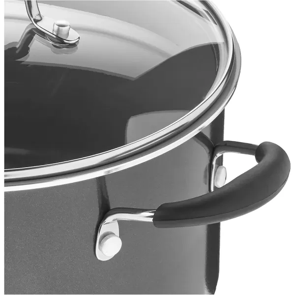 imageCuisinart 11Piece Nonstick Cookware Set Ceramica XT Black 73330HBlack wGrey Interior