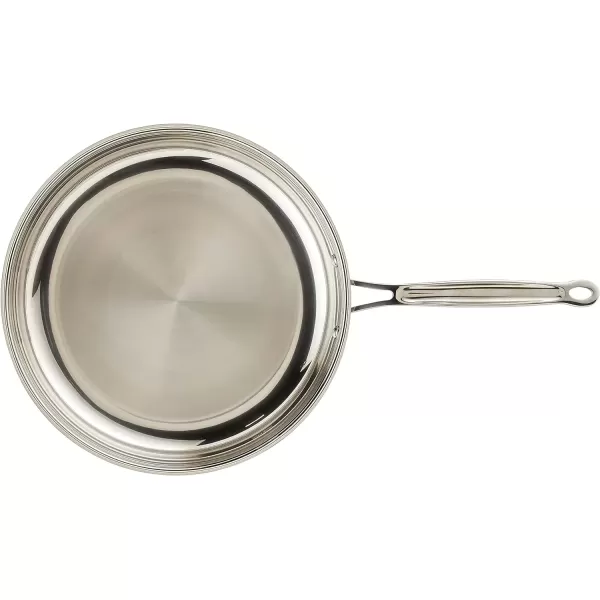 imageCuisinart 12 Inch Skillet with Glass Cover Chefs Classic Collection 72230GStainless Steel