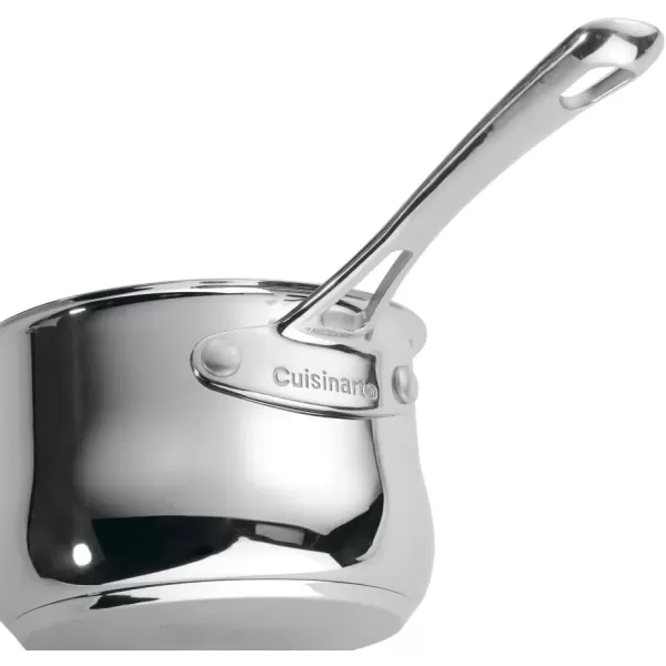 imageCuisinart 41918P 2Quart Pour Saucepan with Cover Contour Cookware Stainless SteelSilver