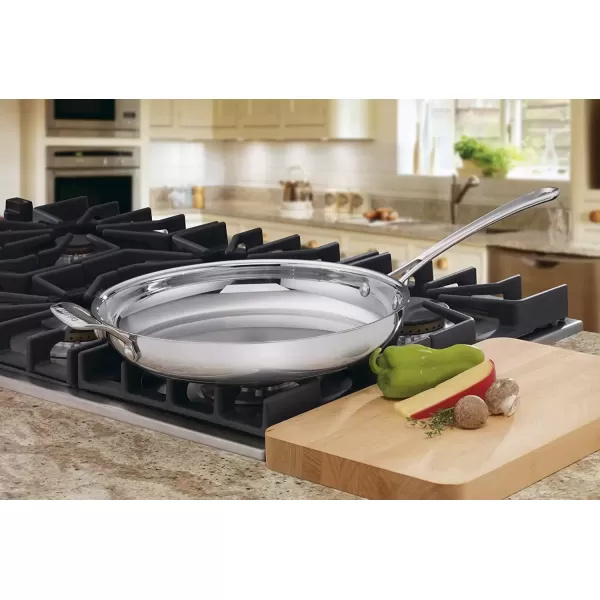 imageCuisinart 42224 Contour Stainless 10Inch Open SkilletSilver