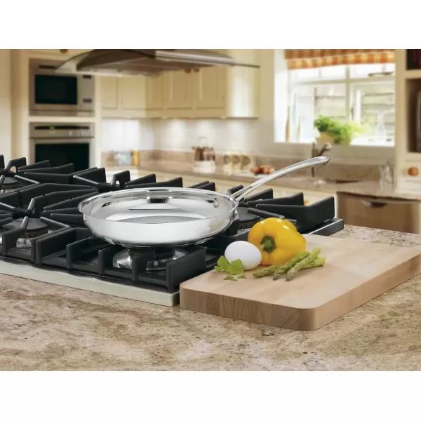 imageCuisinart 42224 Contour Stainless 10Inch Open SkilletSilver