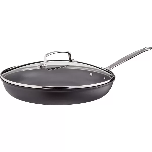 imageCuisinart 5511R 11Piece Set Advantage Nonstick Cookware RedBlack