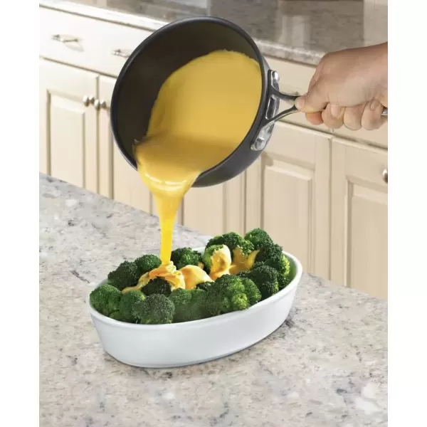 imageCuisinart 63516OP Chefs Classic Nonstick HardAnodized 1Quart Open Pour Saucier