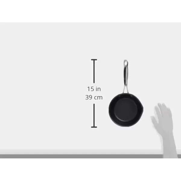 imageCuisinart 63516OP Chefs Classic Nonstick HardAnodized 1Quart Open Pour Saucier