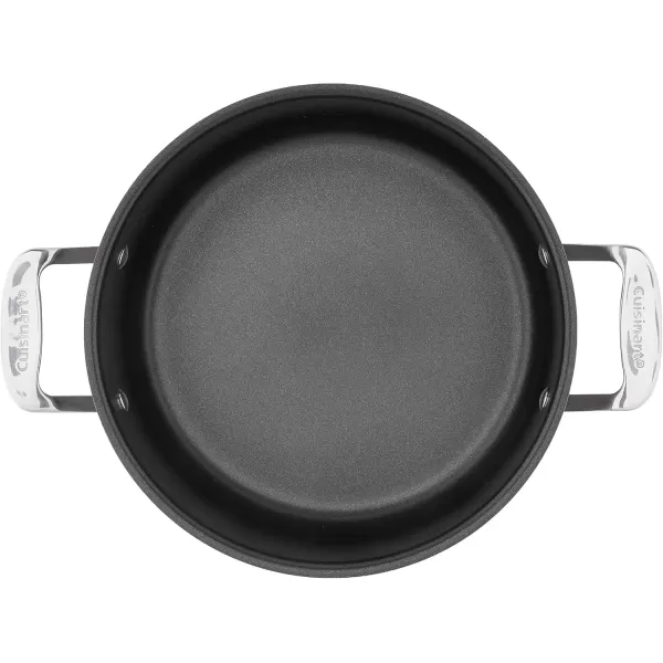 imageCuisinart 64424 Chefs Classic 6Quart NonstickHardAnodized Stockpot wCoverStockpot wCover