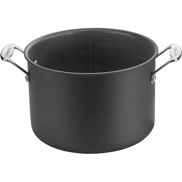imageCuisinart 6610 Chefs Classic 10Piece Cookware Set NonstickHardAnodized10Piece