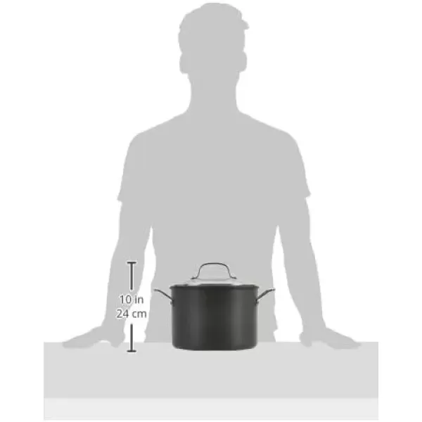 imageCuisinart 6610 Chefs Classic 10Piece Cookware Set NonstickHardAnodized14Piece