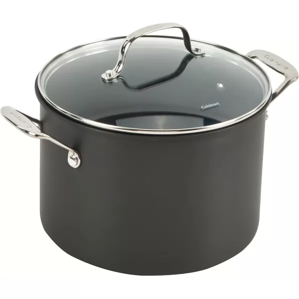 imageCuisinart 6610 Chefs Classic 10Piece Cookware Set NonstickHardAnodized14Piece