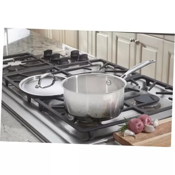 imageCuisinart 71918 Chefs Classic Stainless 2Quart Saucepan with Cover2Quart