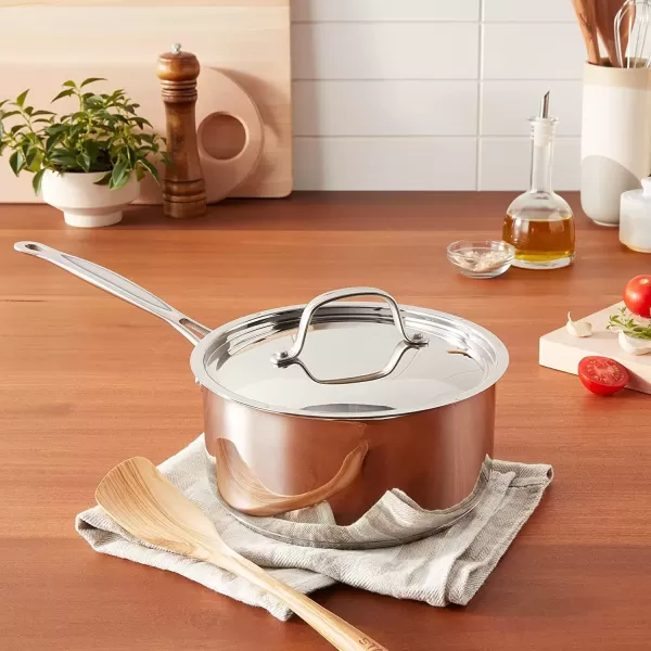 imageCuisinart 71918 Chefs Classic Stainless 2Quart Saucepan with Cover3Quart