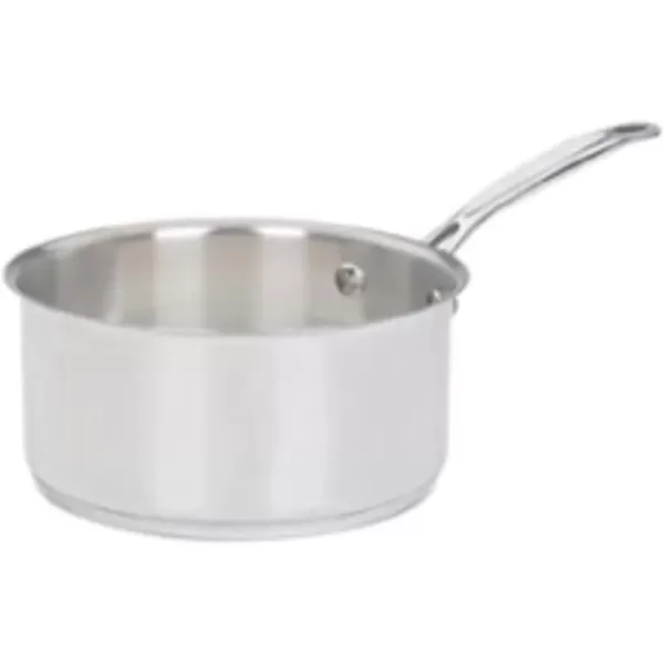imageCuisinart 71918 Chefs Classic Stainless 2Quart Saucepan with Cover3Quart
