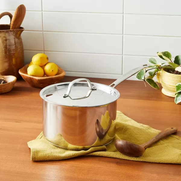 imageCuisinart 71918 Chefs Classic Stainless 2Quart Saucepan with Cover4Quart