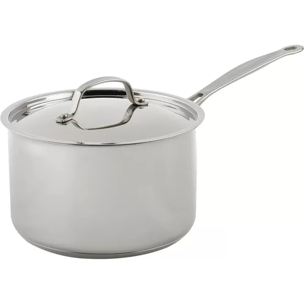 imageCuisinart 71918 Chefs Classic Stainless 2Quart Saucepan with Cover4Quart