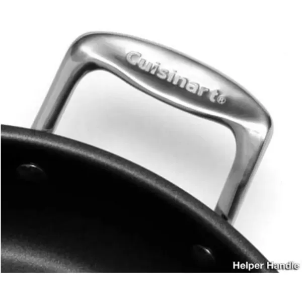 imageCuisinart 72218NS Chefs Classic Stainless Nonstick 7Inch Open Skillet SilverStainless Steel