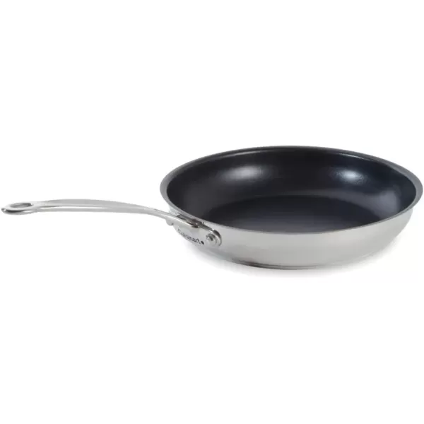 imageCuisinart 72218NS Chefs Classic Stainless Nonstick 7Inch Open Skillet SilverStainless Steel