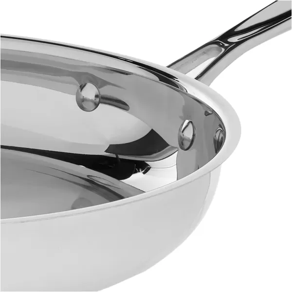 imageCuisinart 72236H Chefs Classic 14Inch Helper Handle Skillet Stainless SteelStainless Steel