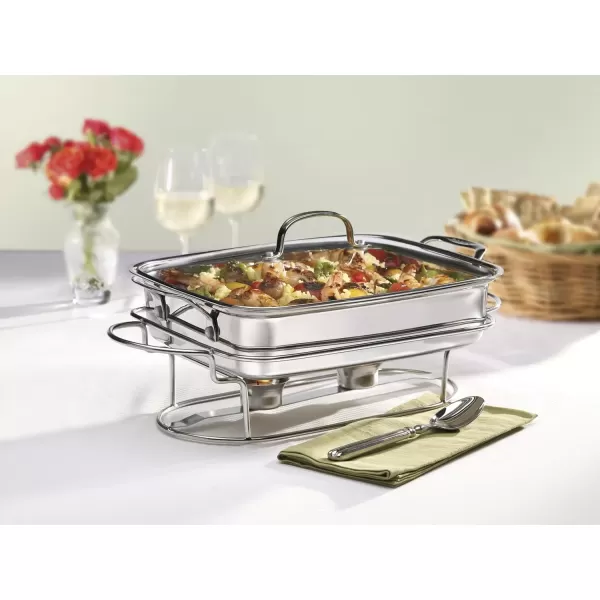 imageCuisinart 7BSR28 Stainless 11Inch Round Buffet Servers  SilverBuffet Server
