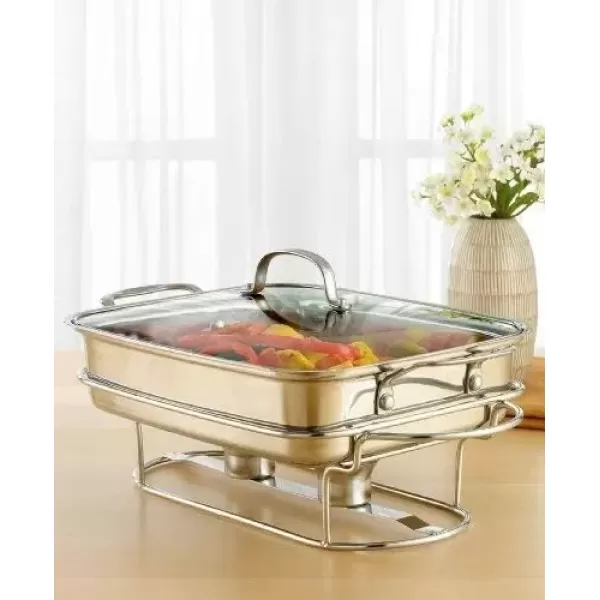 imageCuisinart 7BSR28 Stainless 11Inch Round Buffet Servers  SilverBuffet Server