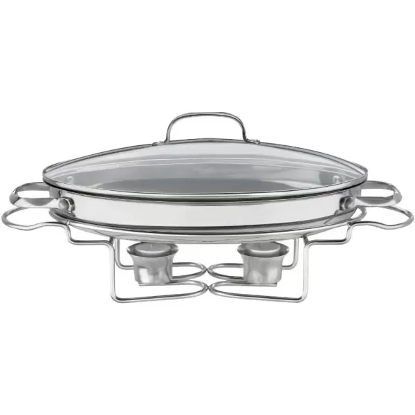 imageCuisinart 7BSR28 Stainless 11Inch Round Buffet Servers  SilverBuffet Server