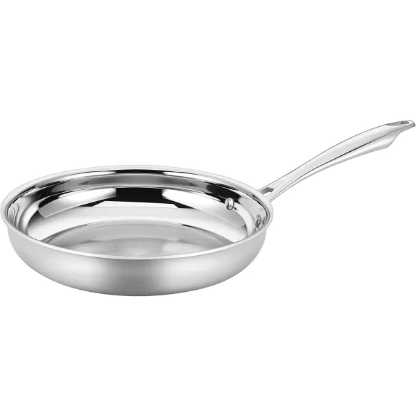 imageCuisinart Classic Pots ampamp Pans Set 10 pcs Cookware Set with Saucepans Saute pans ampamp Skillets Tapered Rims for Drip Free Pouring ampamp Cool Grip Handles Stainless Steel TPS10