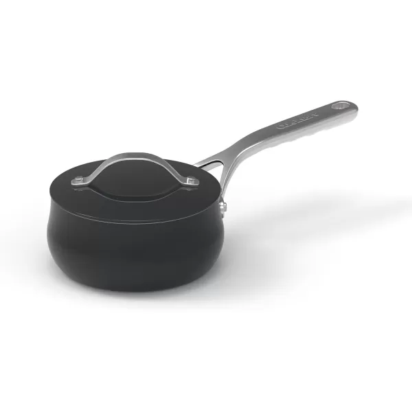 imageCuisinart Culinary Collection Nonstick 1 Qt Saucepan  Cover BlackBlack