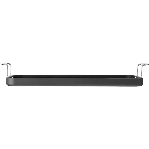 imageCuisinart Double Burner Griddle Chefs Classic Nonstick Hard Anodized Stainless Steel 65535 13Inch x 20InchDouble Burner Griddle