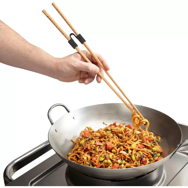 image3Piece Wok Tool SetWok Deep Fry Set