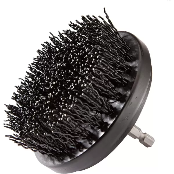 imageCuisinart CCB2919 Quick Swap Grill Brush  BBQ Grill Cleaning Brush  Crimped Nylon Bristles  Swap The Brush Handle with Power DrillQuick Swap Grill Cleaning Brush