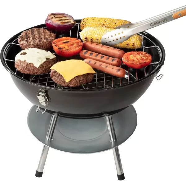 imageCuisinart CCG216 Portable Charcoal Grill 16quot BlackPortable Charcoal Grill  16 Black