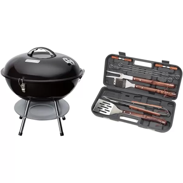 imageCuisinart CCG216 Portable Charcoal Grill 16quot BlackPortable Charcoal Grill  16 Black