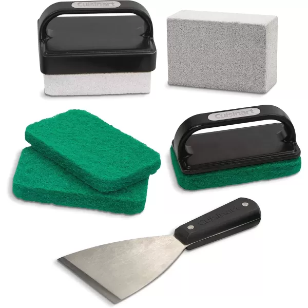 imageCuisinart CCK231 Ultimate Kit 8Piece Grill Cleaning Griddle Scour and Pumice Set