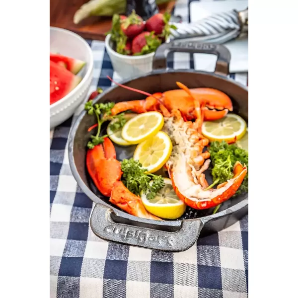 imageCuisinart CCP1000 PreSeasoned Cast Iron Griddle Pan 10quotPreSeasoned Cast Iron Griddle Pan  10