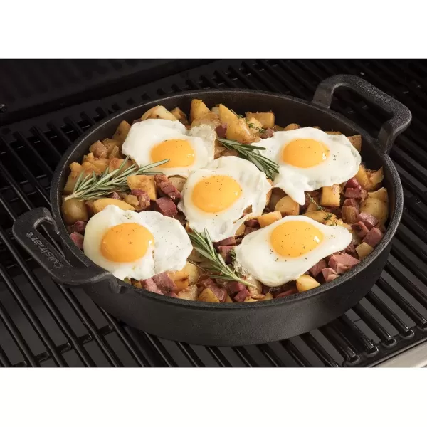 imageCuisinart CCP1000 PreSeasoned Cast Iron Griddle Pan 10quotPreSeasoned Cast Iron Griddle Pan  10