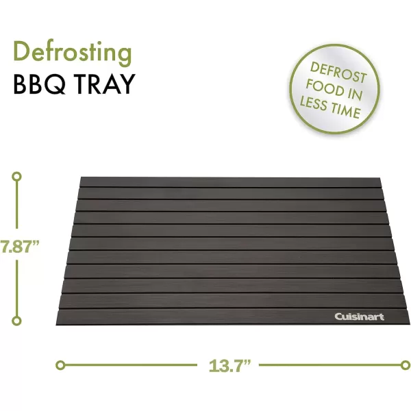 imageCuisinart CDT010 BBQ Defrosting Tray BlackBBQ Defrosting Tray