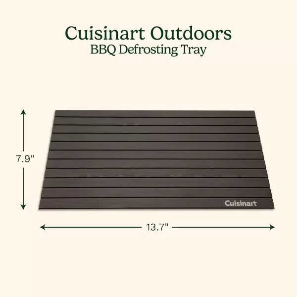 imageCuisinart CDT010 BBQ Defrosting Tray BlackBBQ Defrosting Tray