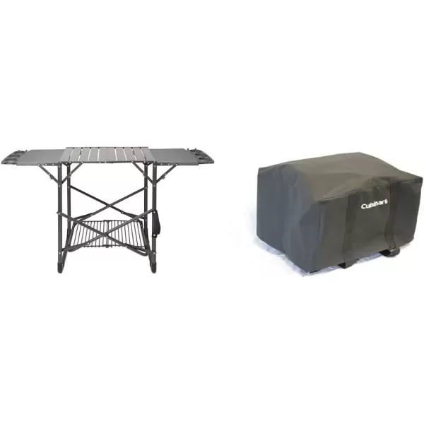 imageCuisinart CFGS222 Take Along Portable Grill Stand and Cuisinart CGC18 Tabletop Grill Tote CoverTake Along Grill Stand