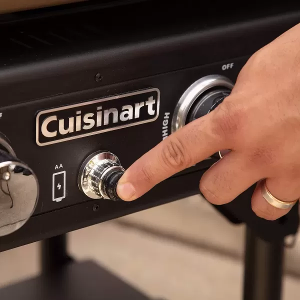 imageCuisinart CGG0036 36quot Four Burner Gas GriddleFour Burner Gas Griddle  36